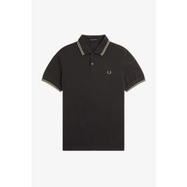 Fred Perry Short Sleeve Twin Tipped Polo Shirt