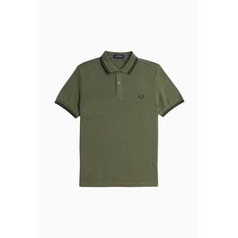Fred Perry Short Sleeve Twin Tipped Polo Shirt