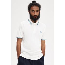 Fred Perry Short Sleeve Twin Tipped Polo Shirt