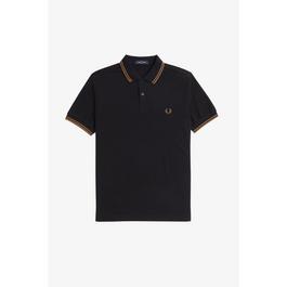 Fred Perry Short Sleeve Twin Tipped Polo Shirt