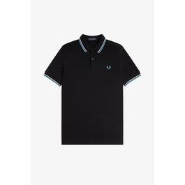 Fred Perry Short Sleeve Twin Tipped Polo Shirt