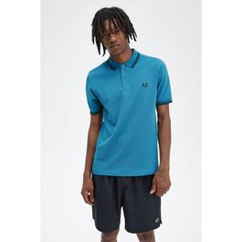 Fred Perry Short Sleeve Twin Tipped Polo Shirt