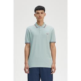 Fred Perry Short Sleeve Twin Tipped Polo Shirt