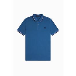 Fred Perry Short Sleeve Twin Tipped Polo Shirt