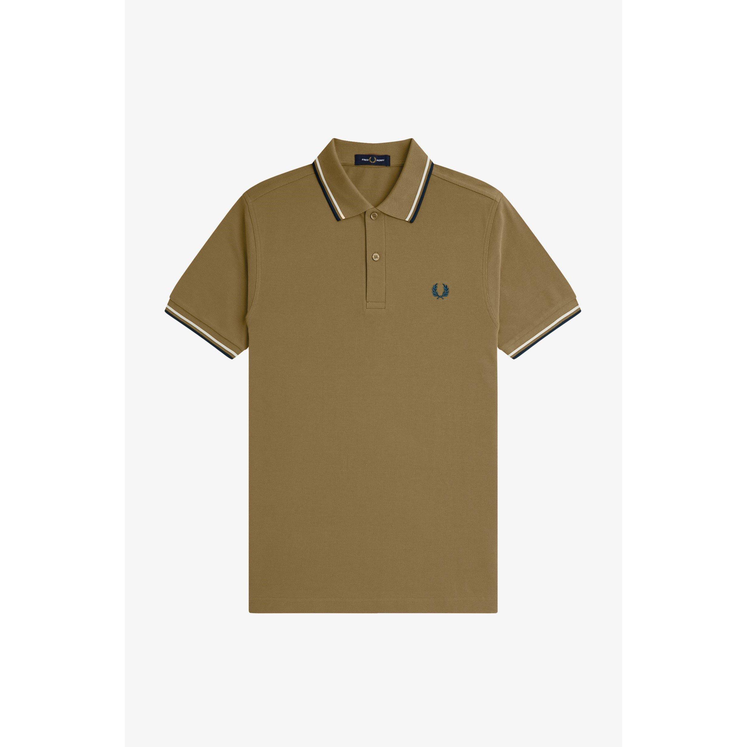 Fred Perry Short Sleeve Twin Tipped Polo Shirt | Flannels