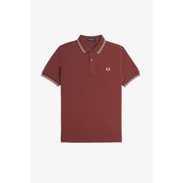 Fred Perry Short Sleeve Twin Tipped Polo Shirt