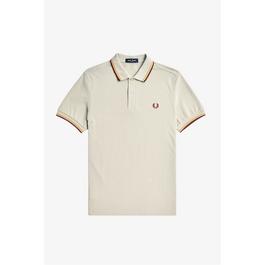 Fred Perry Short Sleeve Twin Tipped Polo Shirt