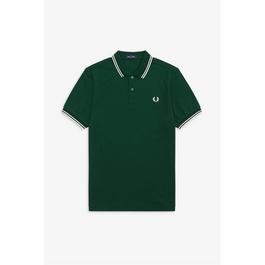 Fred Perry Short Sleeve Twin Tipped Polo Shirt