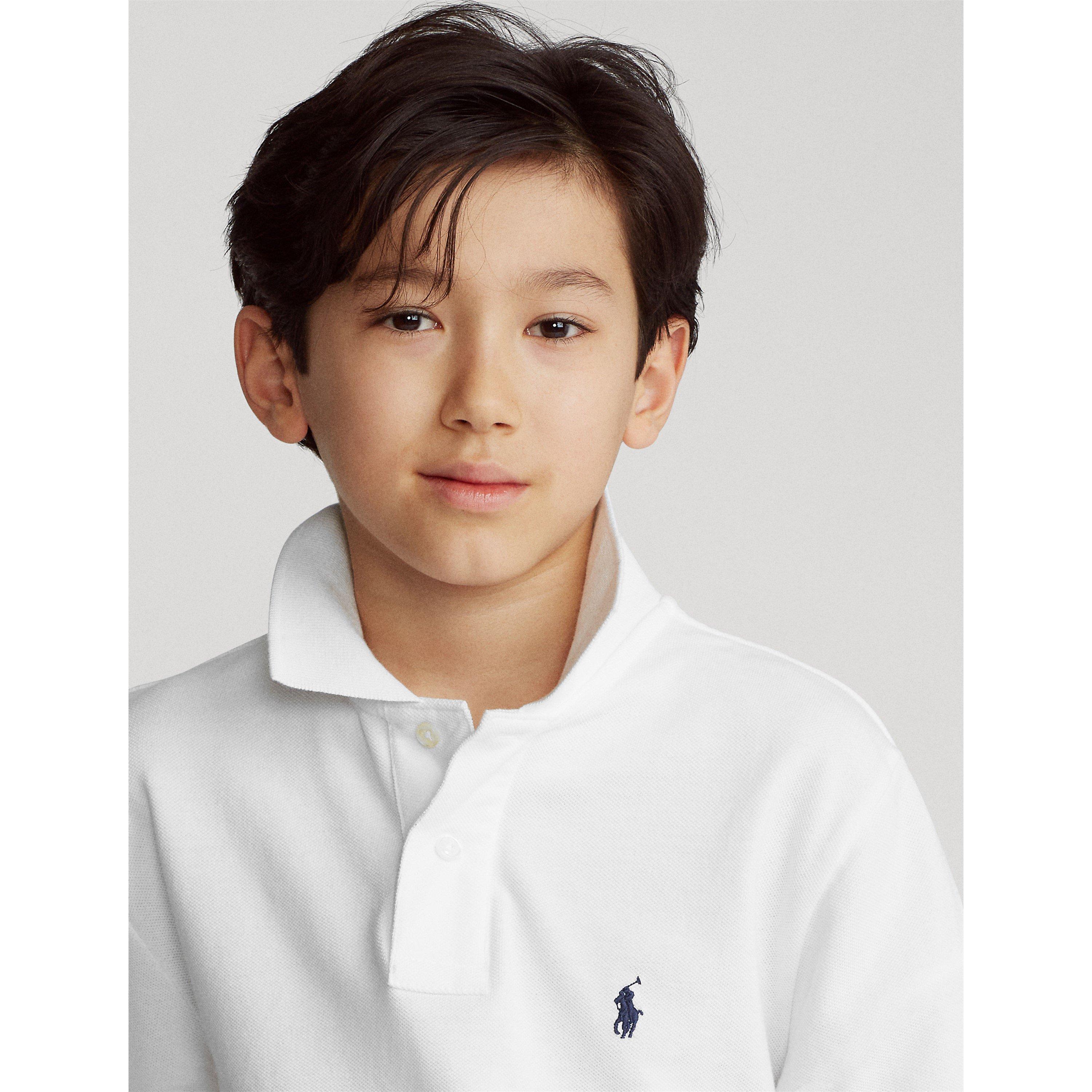 White - Polo Ralph Lauren - Kids' Cotton Short Sleeve Shirt - 5