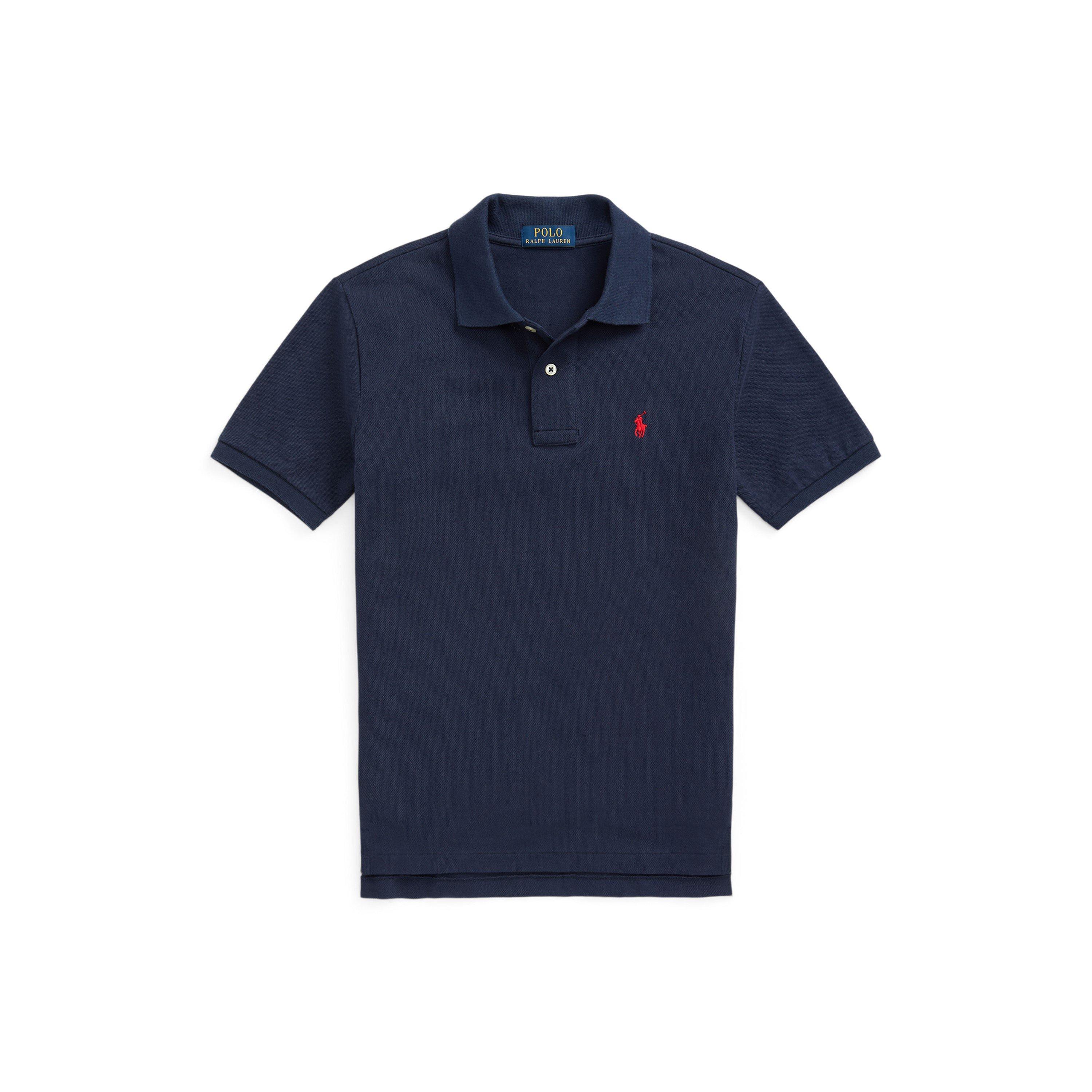 Polo Ralph Lauren Kids' Cotton Short Sleeve Shirt - French Navy - 14 Years