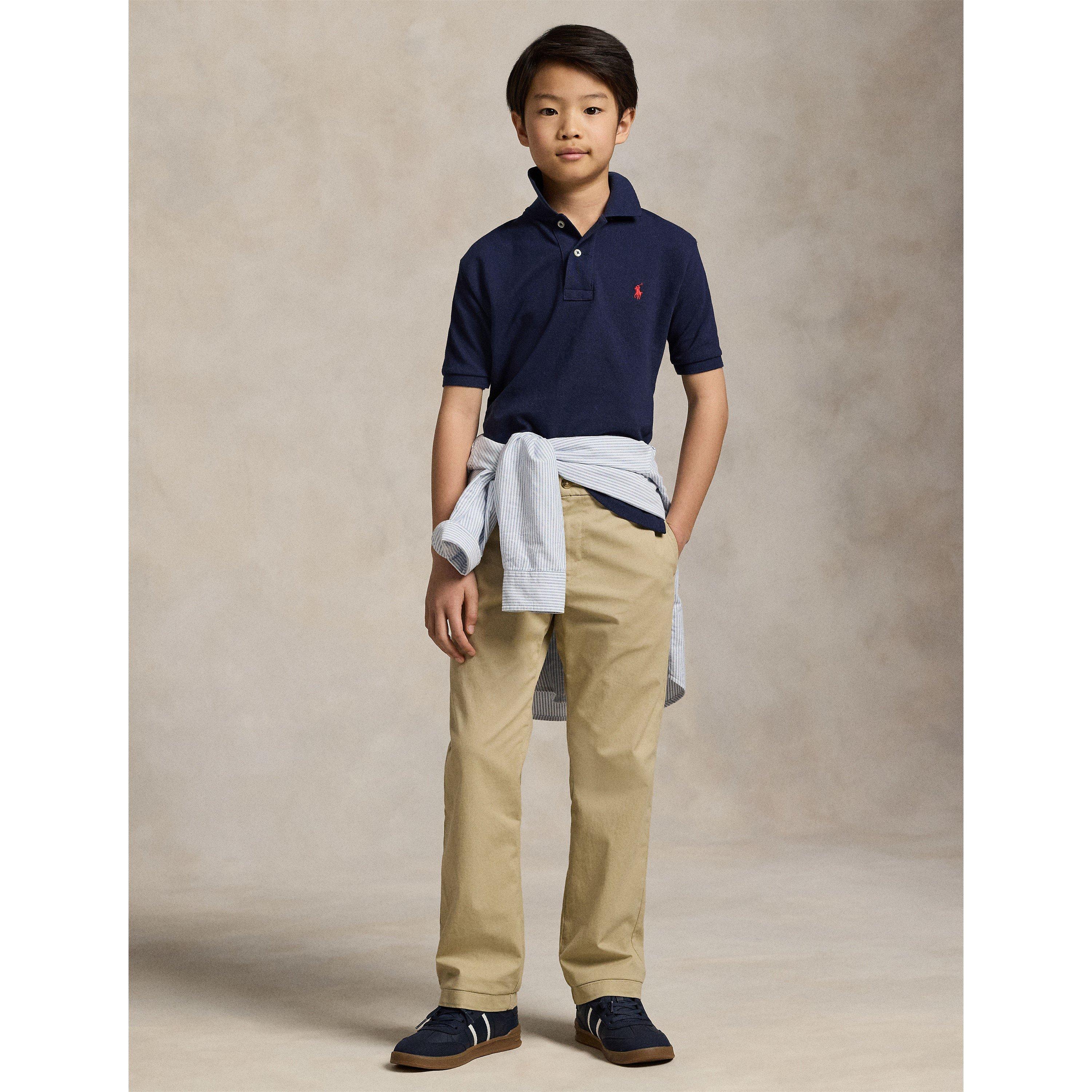 French Navy - Polo Ralph Lauren - Kids' Cotton Short Sleeve Shirt - 5