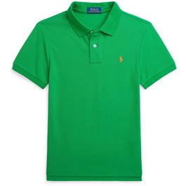 Polo Ralph Lauren Junior Boys Custom Short Sleeve Polo Shirt