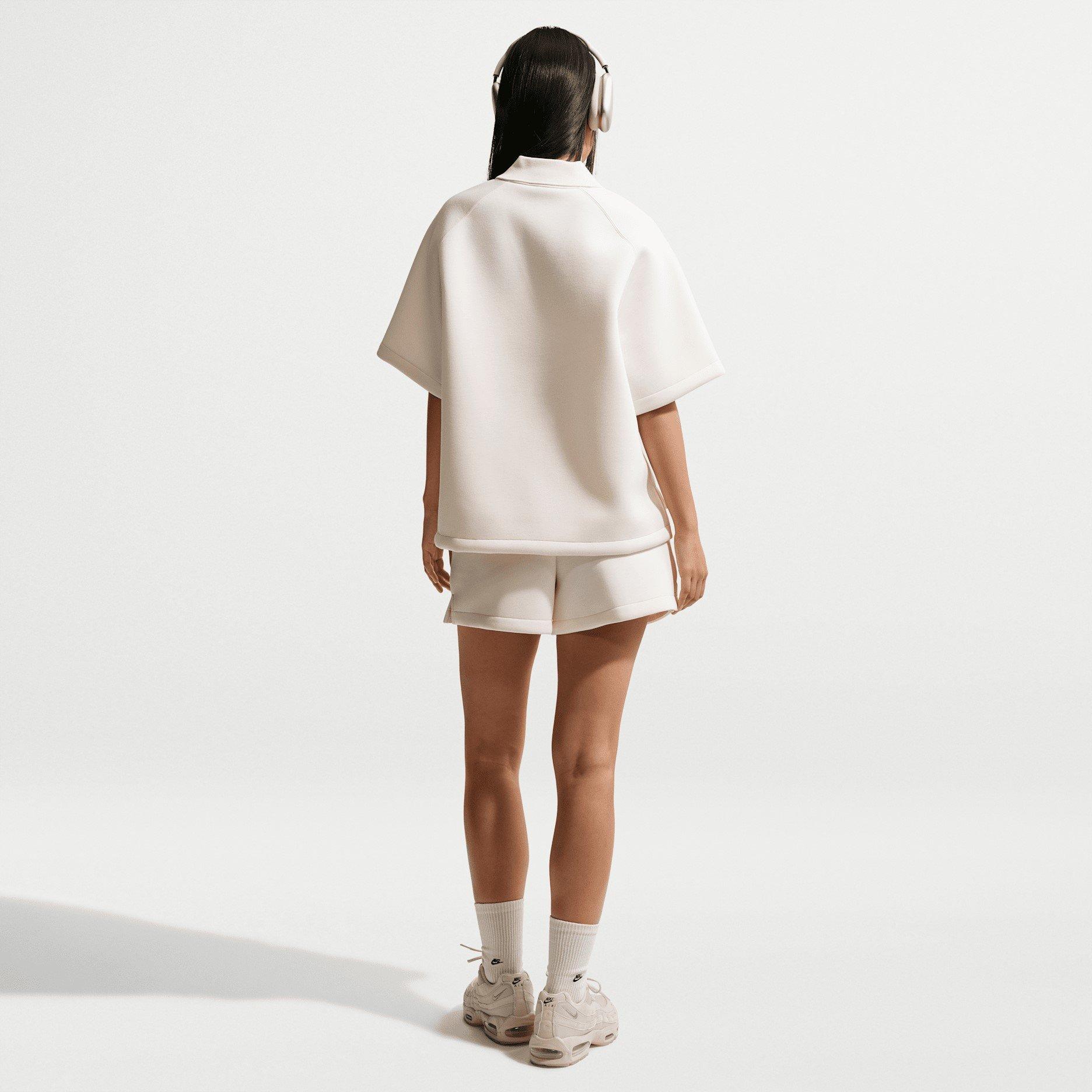 Chalk/Chalk - Nike - Women's Short Sleeve Polo Shirt - 5