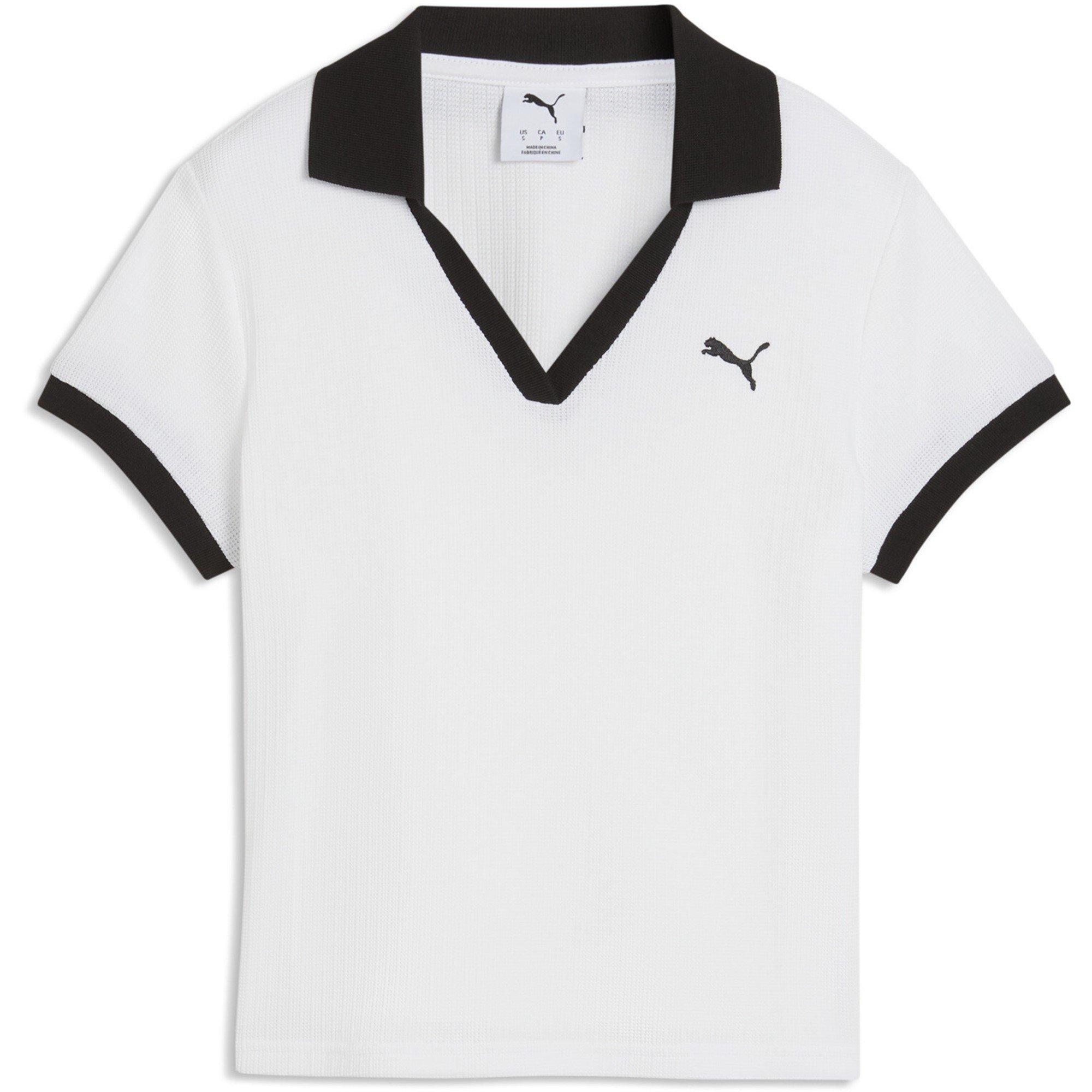 Puma White - Puma - Women's Short Sleeve Polo Shirt - 1