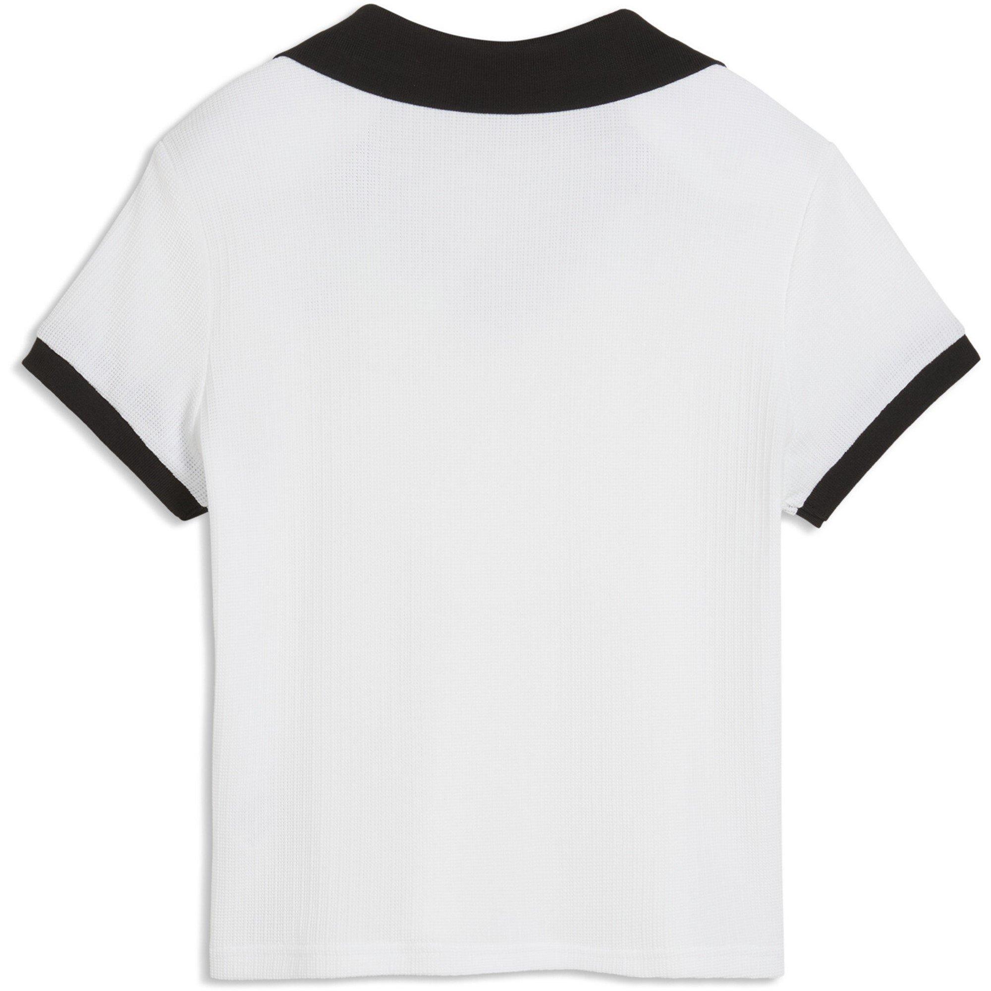 Puma White - Puma - Women's Short Sleeve Polo Shirt - 2