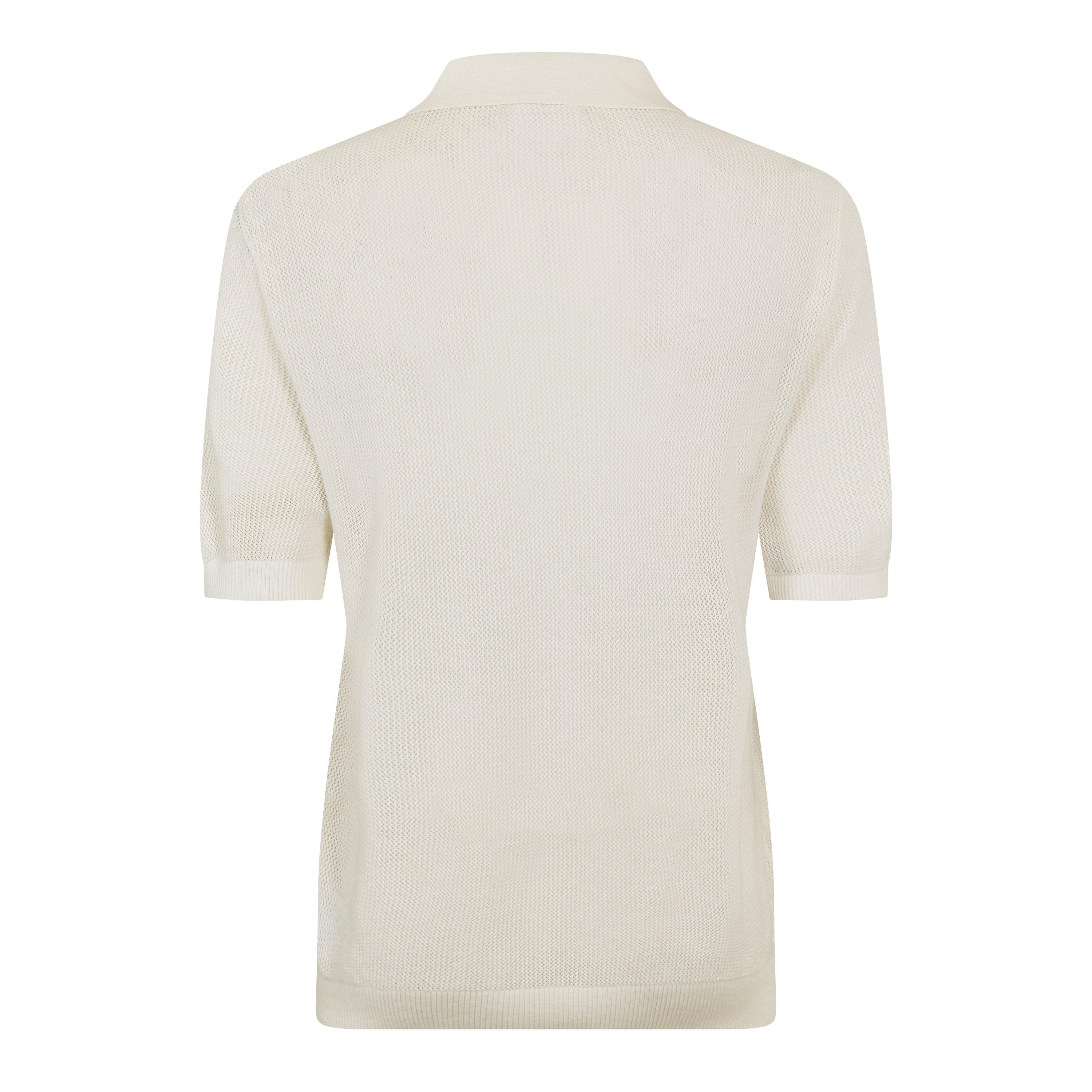 Bež - Jack Wills - JW Open Knit Polo Sn62 - 2