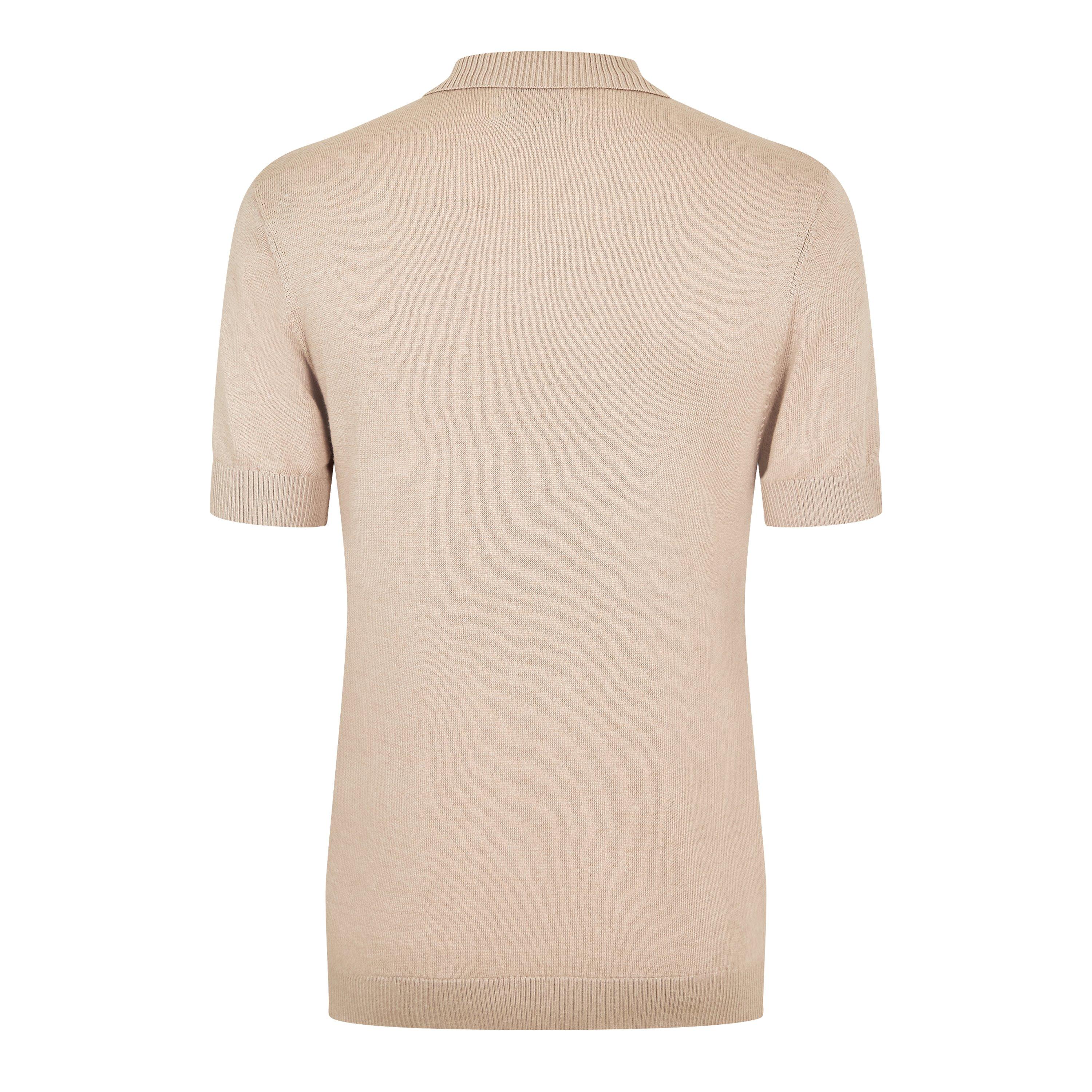 Bege - Jack Wills - Men's Short Sleeve Polo Shirt - 2