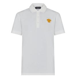 Versace BoyS Medusa Logo Polo Shirt