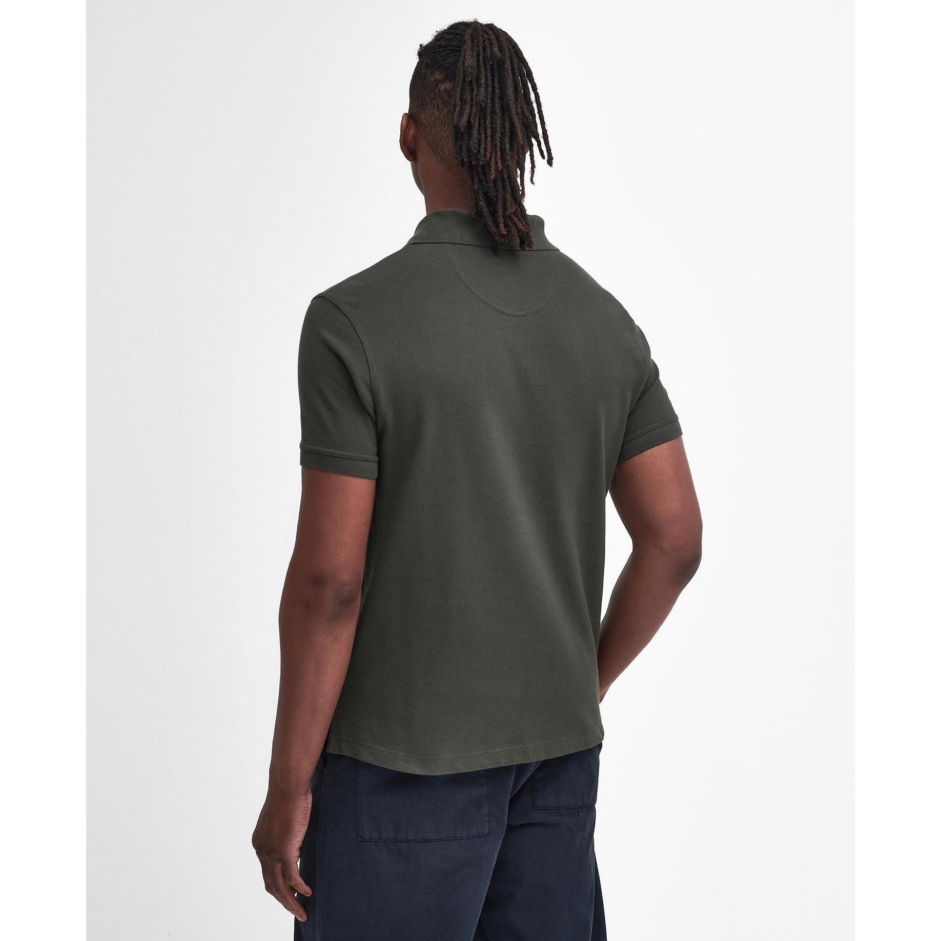 Seaweed GN73 - Barbour - Mens Tartan Pique Polo Shirt - 4