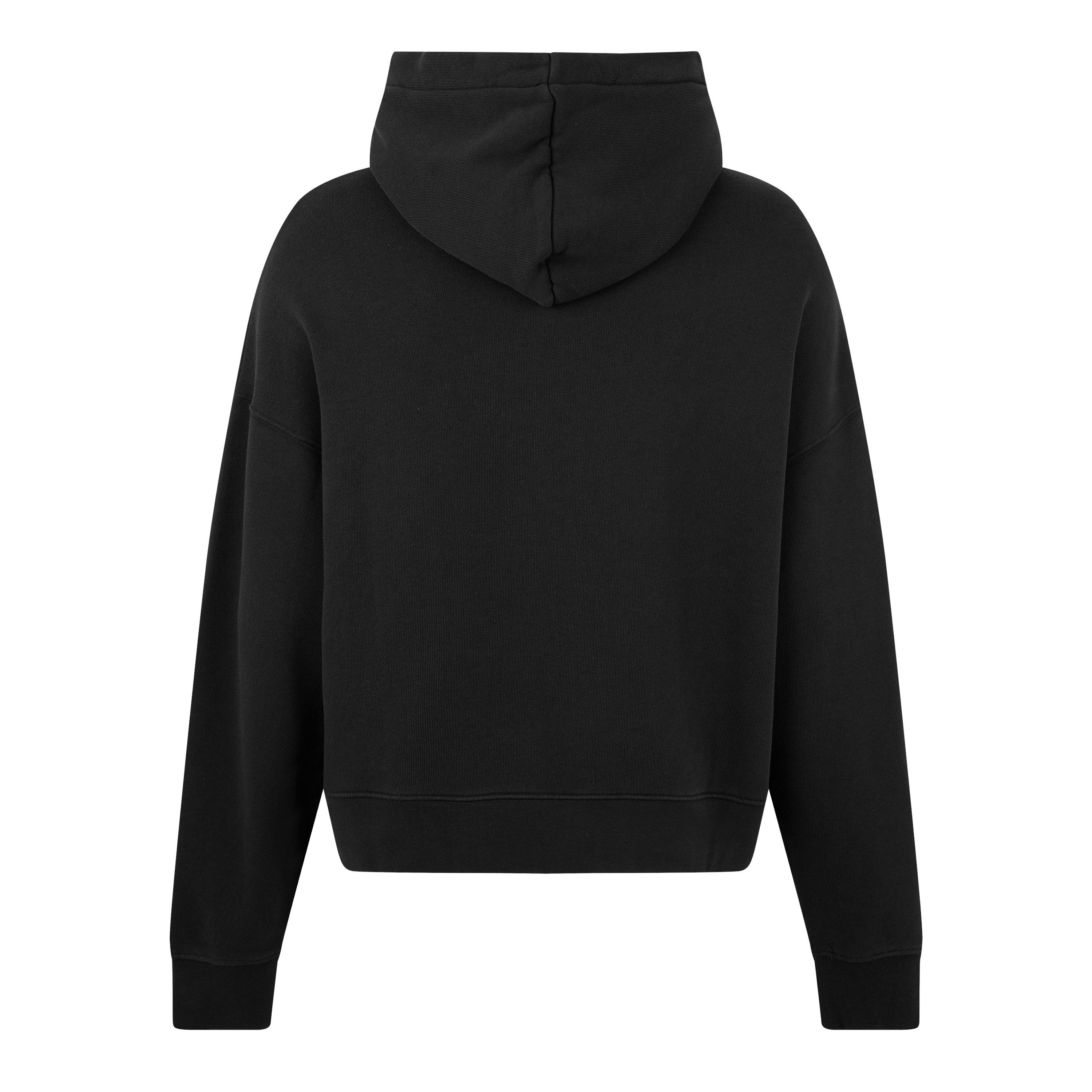 Black - Palm Angels - College Hoodie - 6