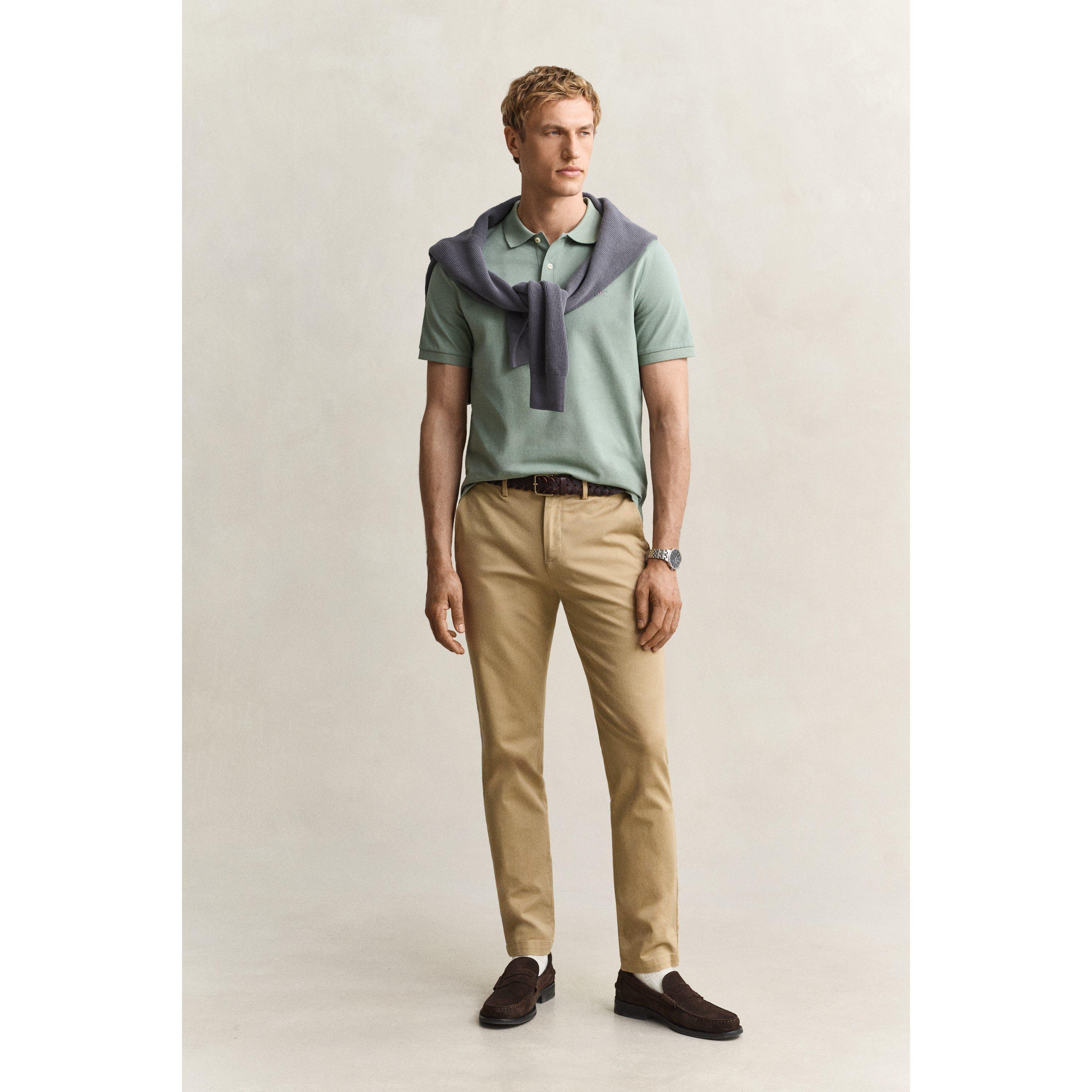 Mint 308 - Gant - Shield Pique Polo Shirt - 6