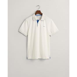 Gant Contrast Pique Polo Shirt