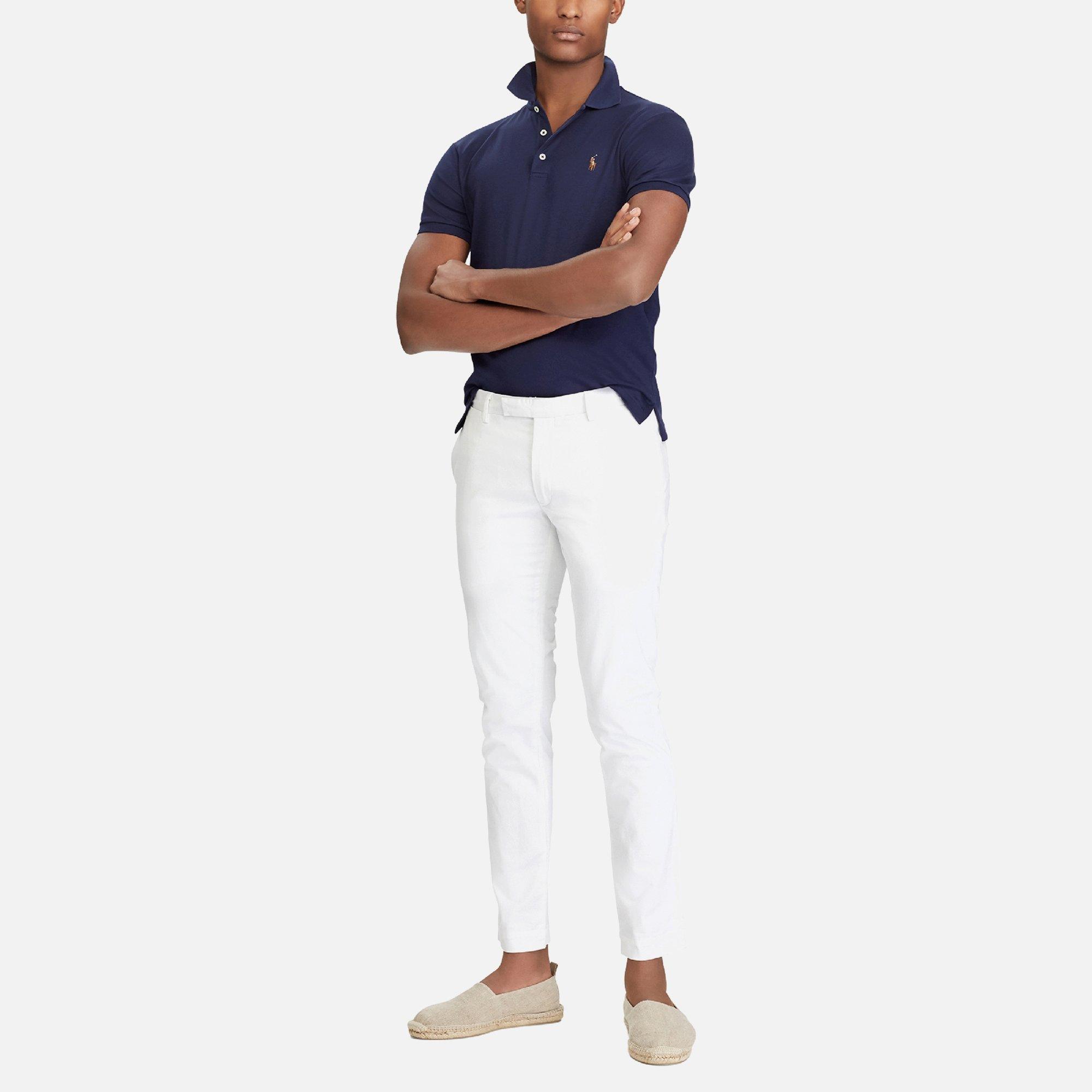 Refined Navy - Ralph Lauren - Men's Short Sleeve Polo Shirt - 4