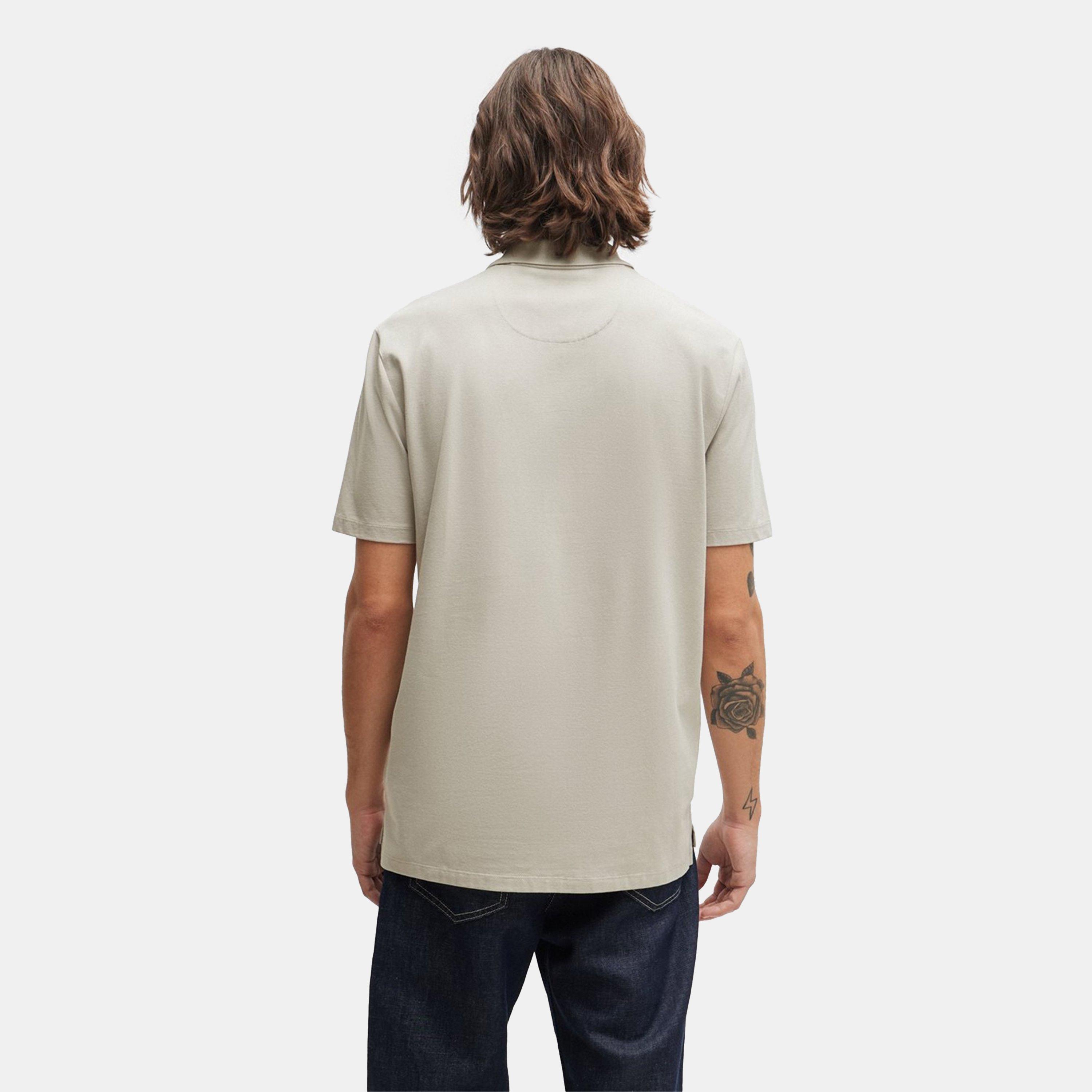 Pastel Grey - Hugo - Men's Short-Sleeve Polo Shirt - 3