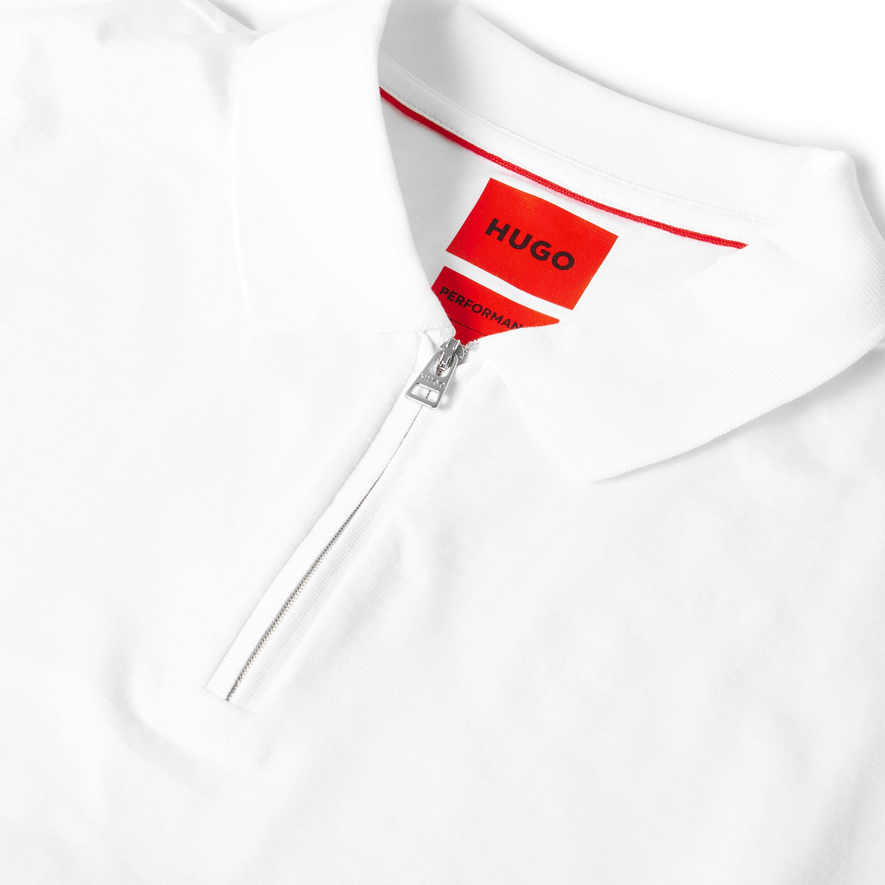 White - Hugo - Men's Short Sleeve Polo Shirt - 3