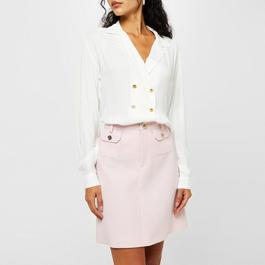 Giambattista Valli Buttoned Blouse