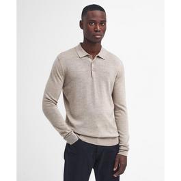 Barbour International Merlin Merino Polo Jumper