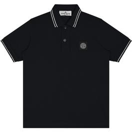 Stone Island Boys Tipped Polo Shirt