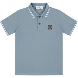 Stone Island Boys Tipped Polo Shirt