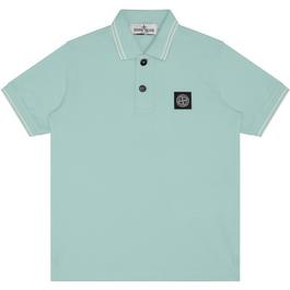 Stone Island Boys Tipped Polo Shirt