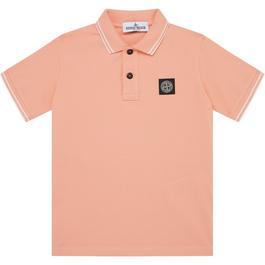 Stone Island Boys Tipped Polo Shirt