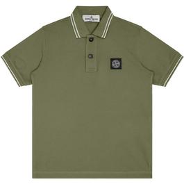 Stone Island Boys Tipped Polo Shirt