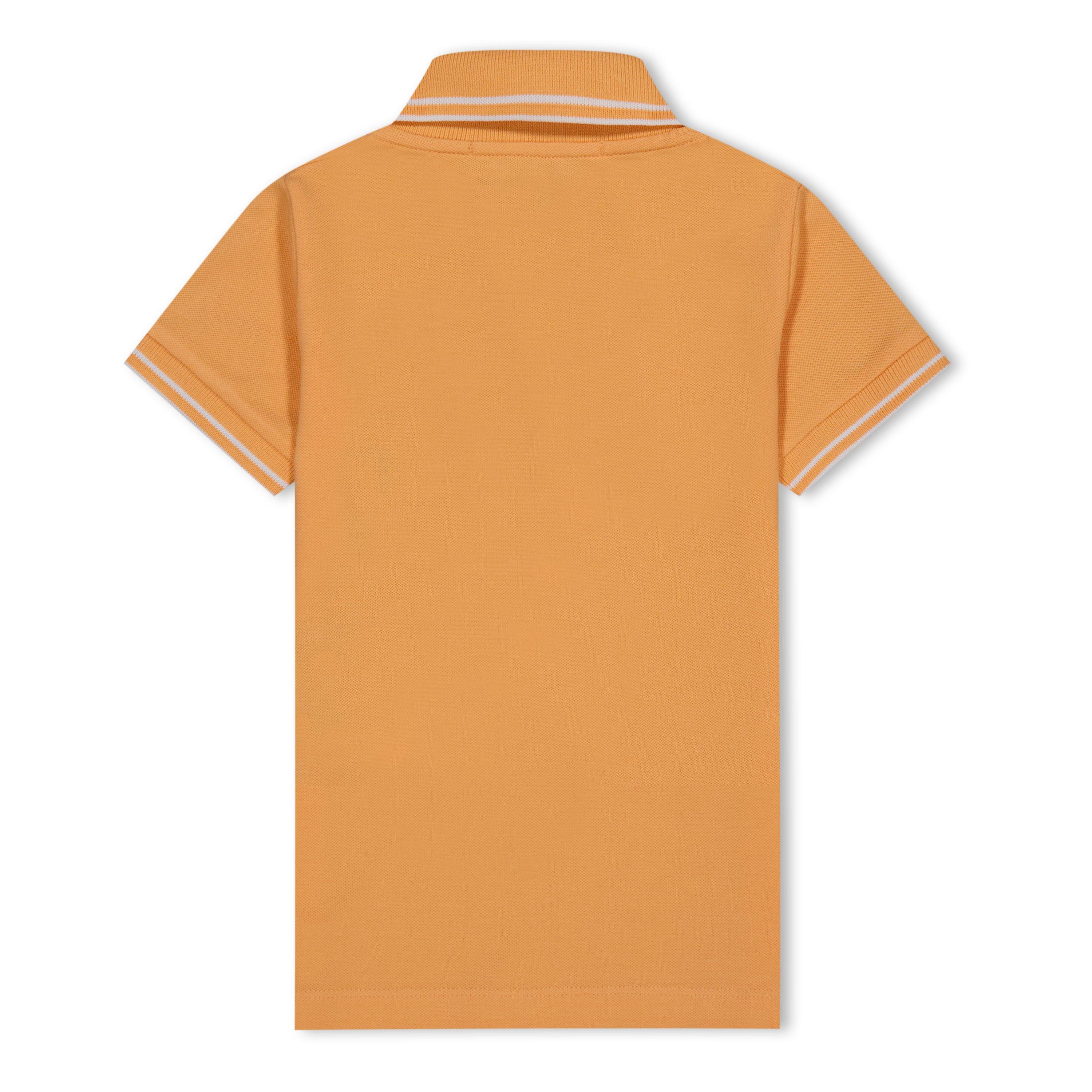 Stone Island | BoysLogo Cotton Tipped Polo Shirt | Short Stone Island | BoysLogo Cotton Tipped Polo Shirt | Short