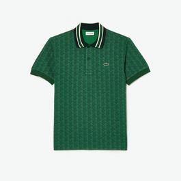 Lacoste All Over Print Polo Shirt