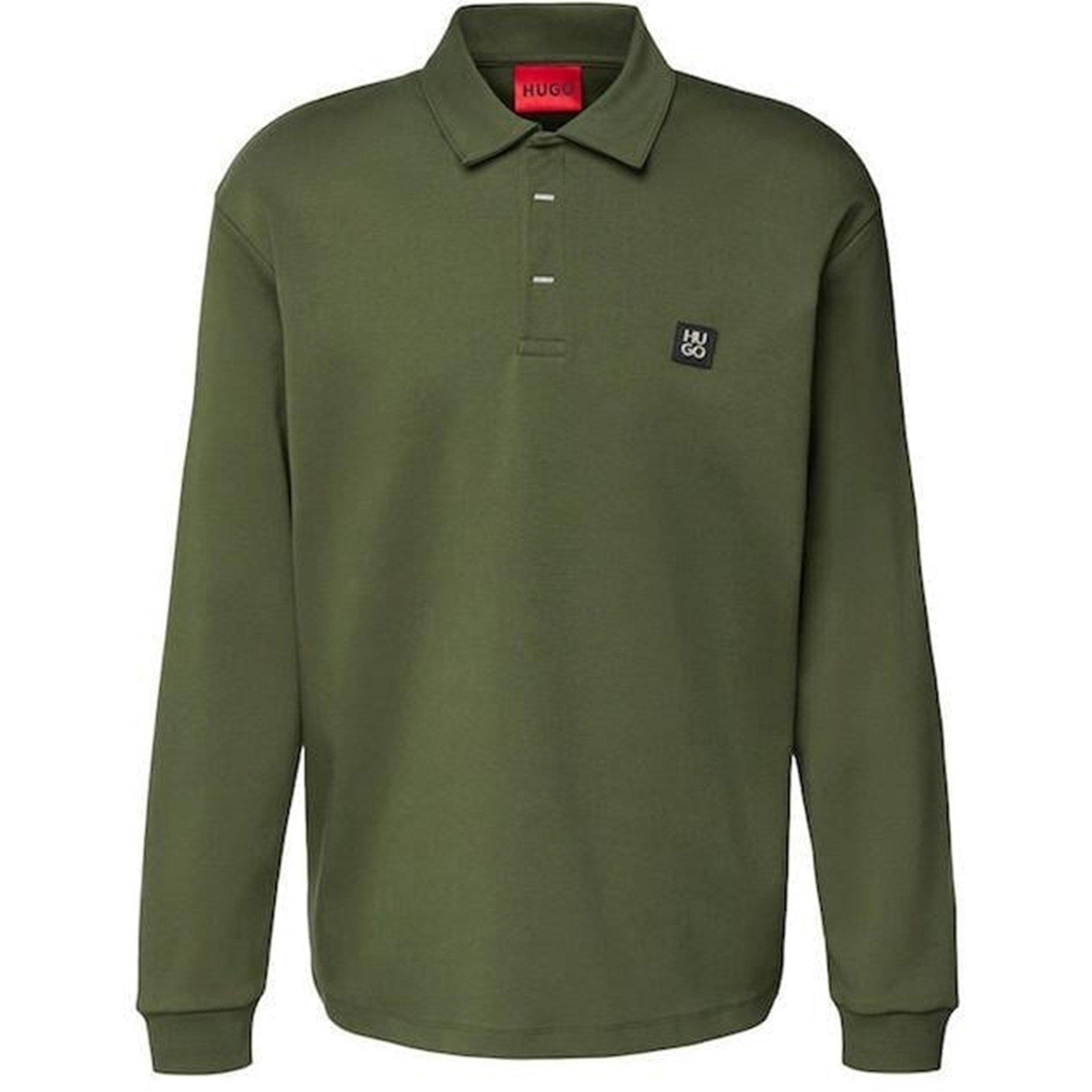 Dark Green - Hugo - Men's Dargenpolo Short Sleeve Polo Shirt - 4