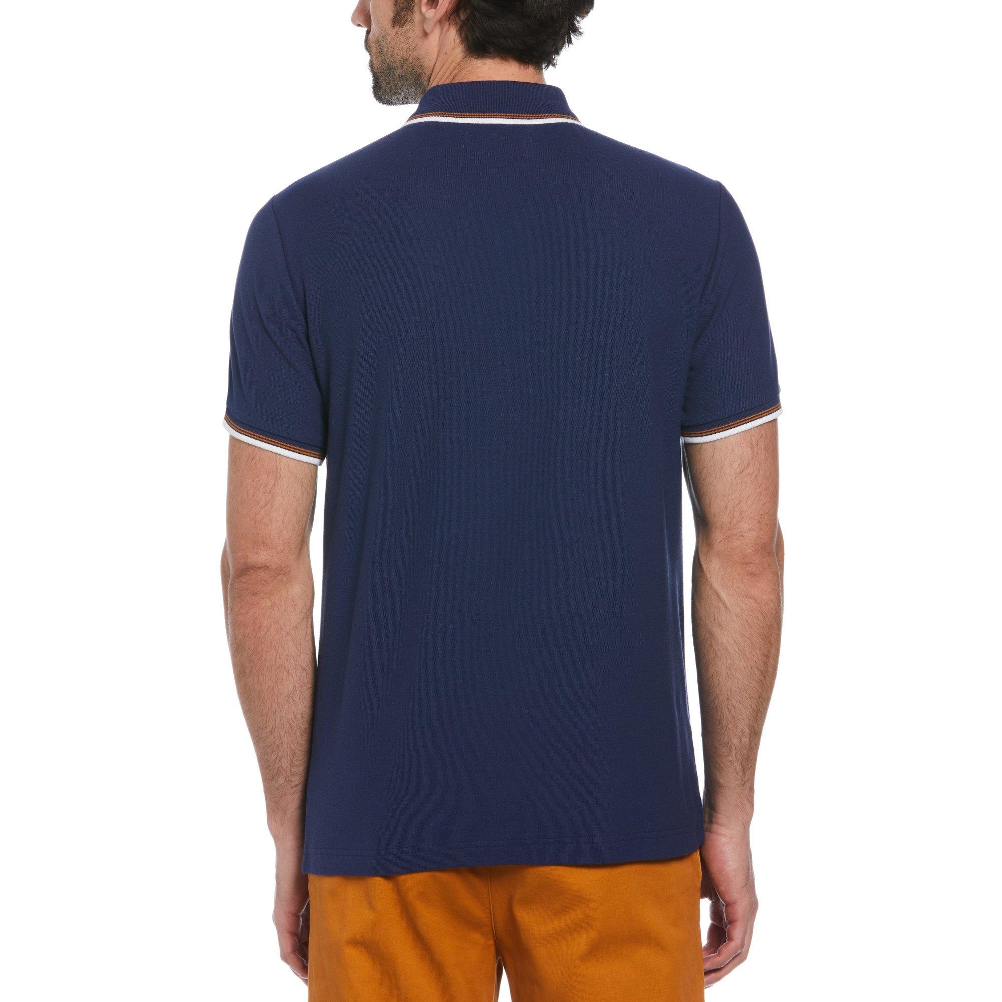 Medieval Blue - Original Penguin - Pete Polo Shirt - 2