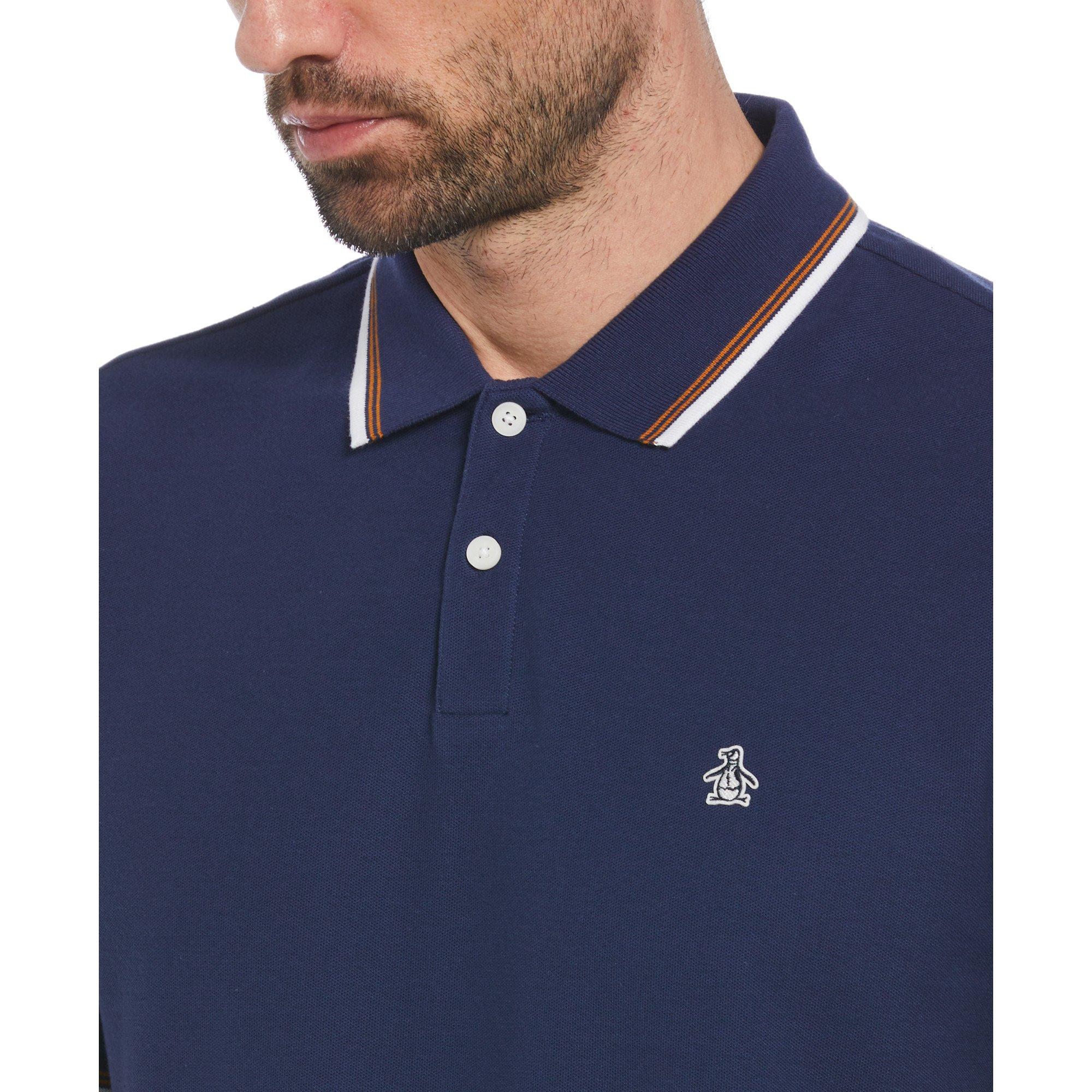 Medieval Blue - Original Penguin - Pete Polo Shirt - 3