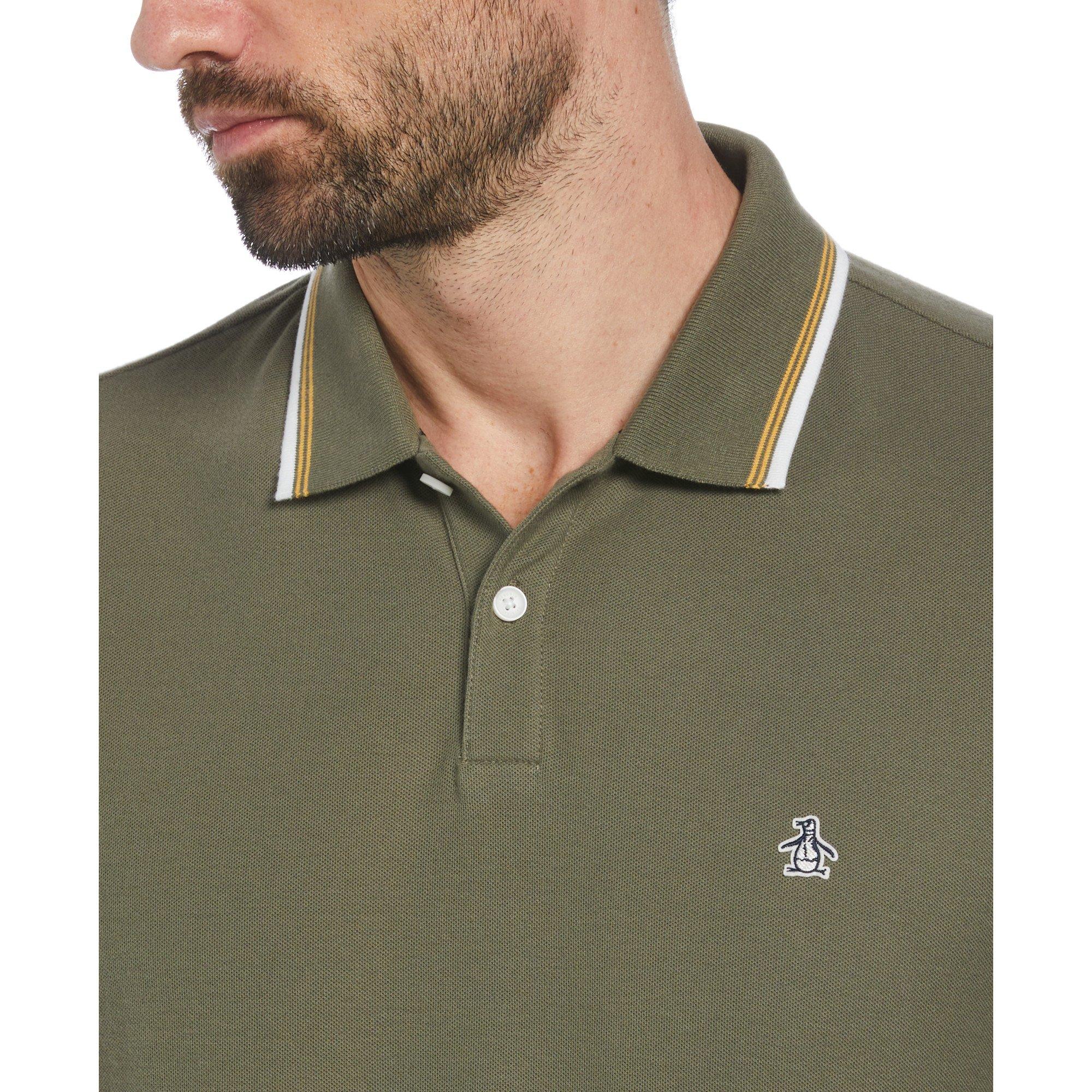 Dusty Olive - Original Penguin - Pete Polo Shirt - 3