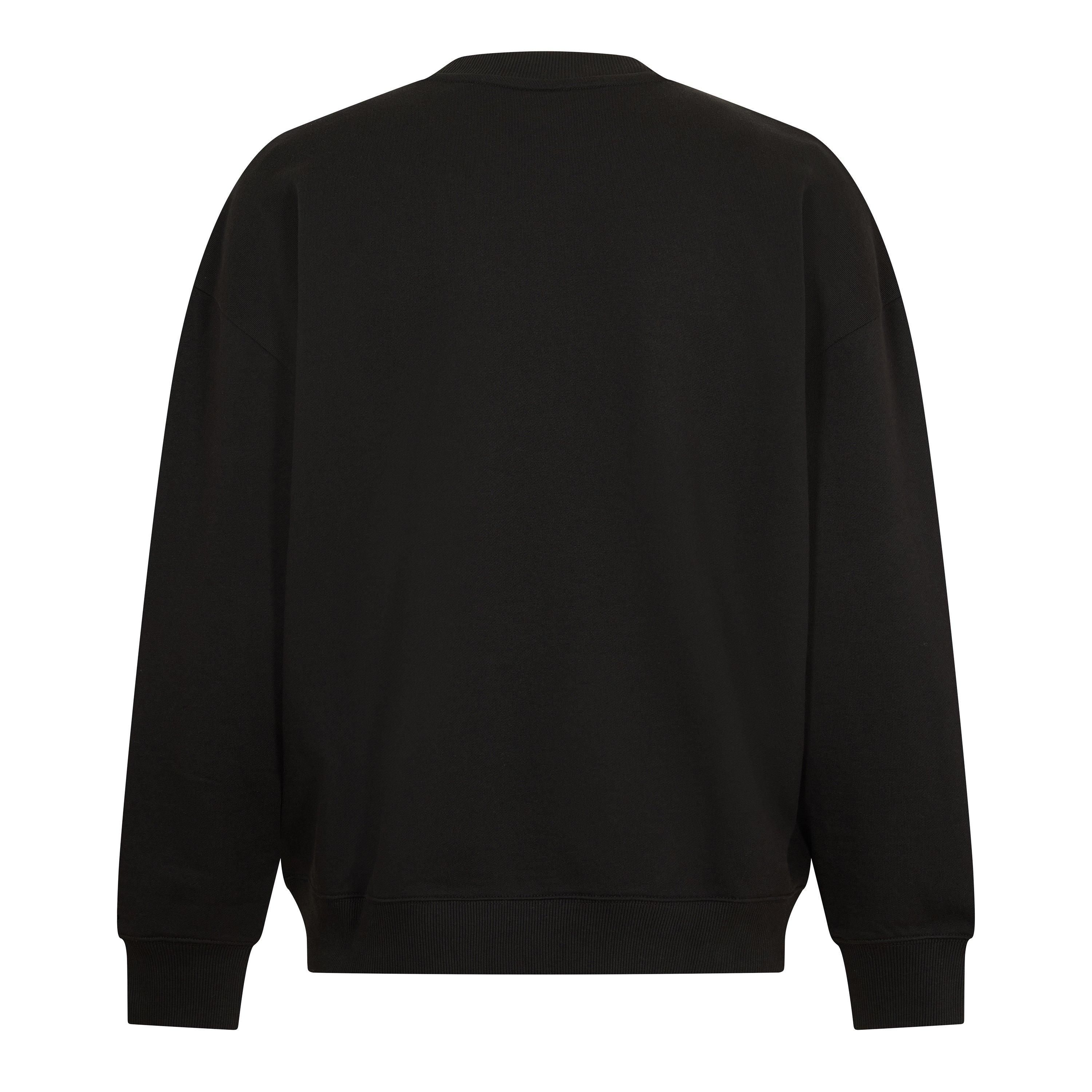 Black - Hugo - Men's Dahrain Rb Crew Sweatshirt - 2
