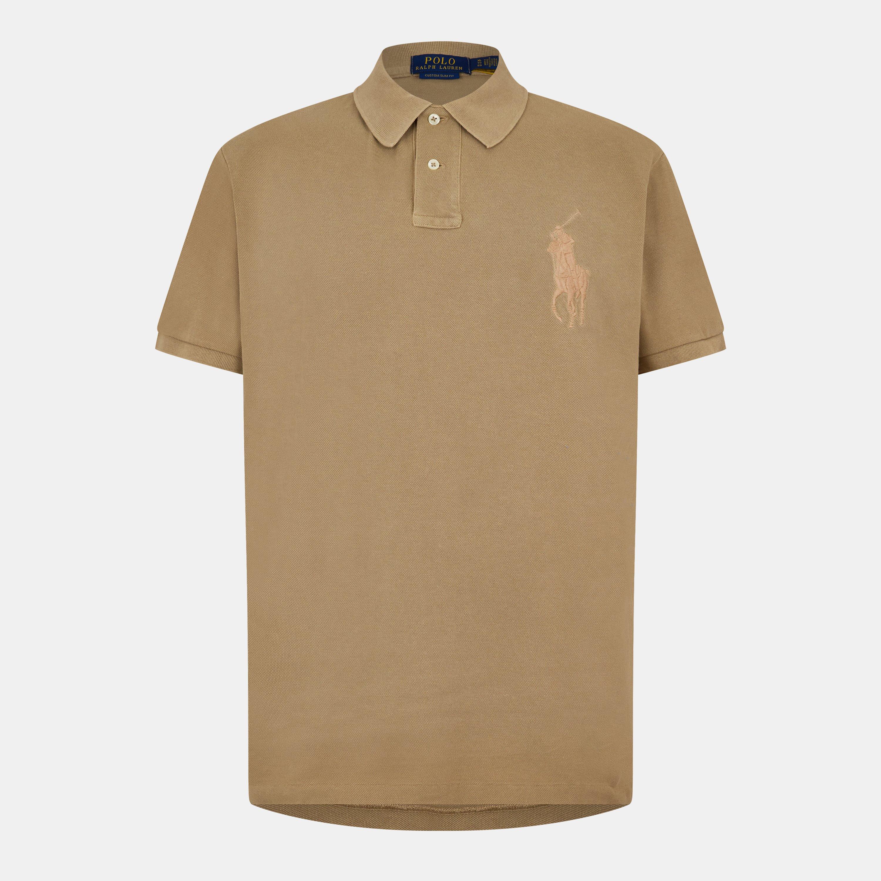 Desert Khaki - Ralph Lauren - Ralph Ss Slim Polo Sn99 - 1