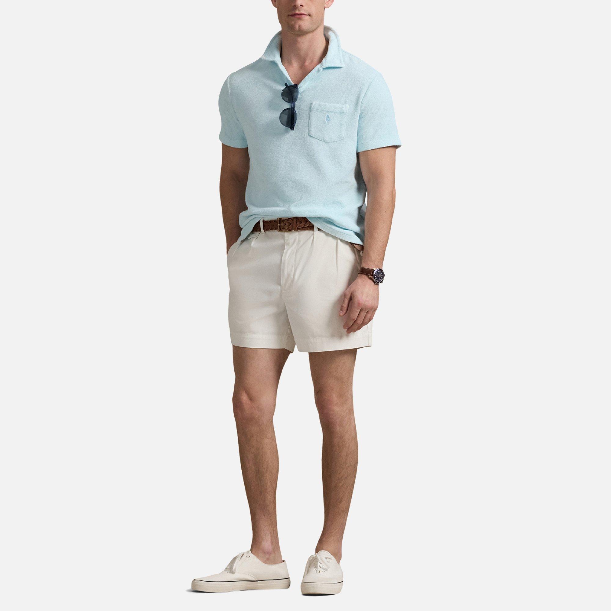 Sky - Ralph Lauren - Men's Slim Fit Short Sleeve Polo Shirt - 3