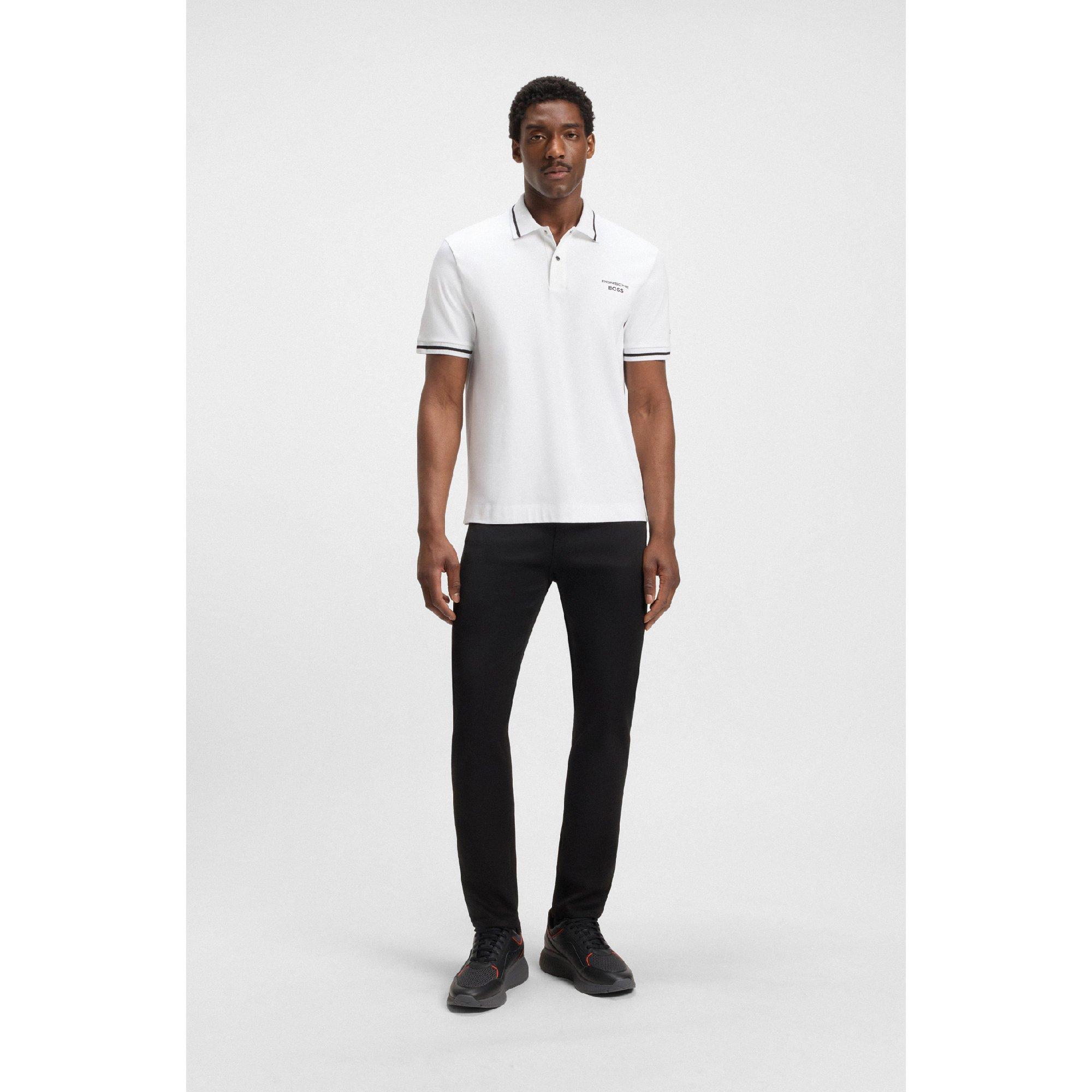 White - Boss - Men's C Parris Ps Polo Shirt - 3