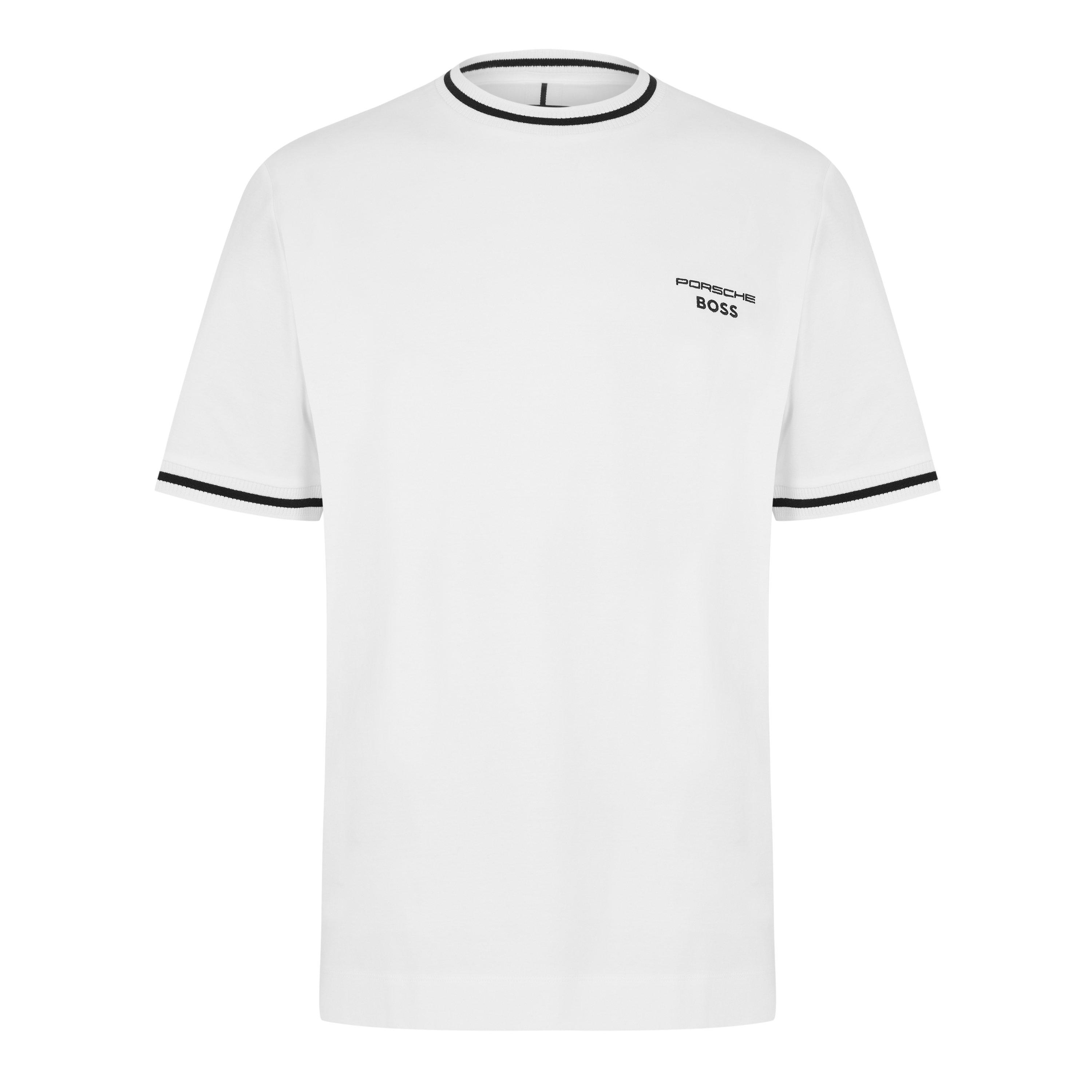Boss Men's Short Sleeve Polo Shirt - White - 2XL