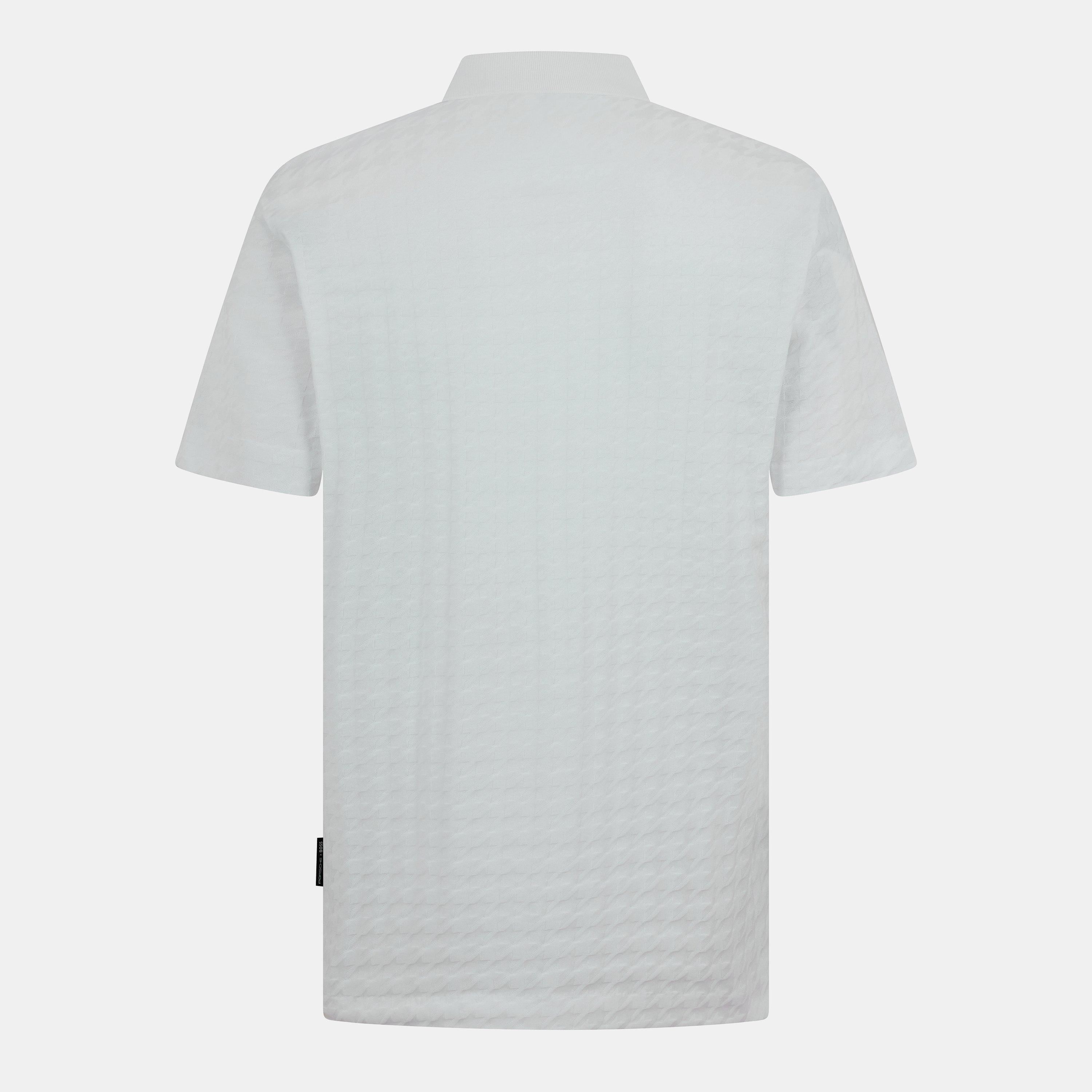 White - Boss - Men's Short Sleeve Polo Shirt - 2