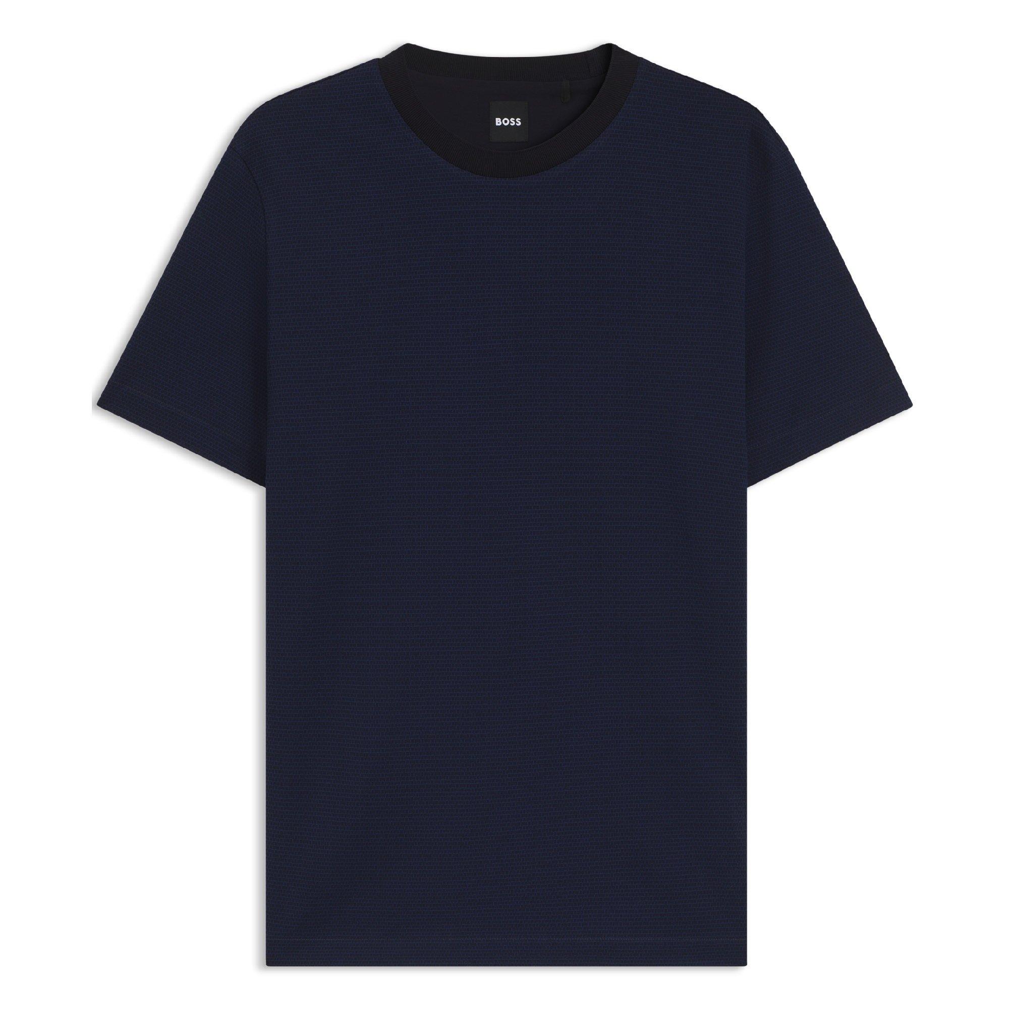 Dark Blue - Boss - Men's C Thompson Short Sleeve Polo Shirt - 4
