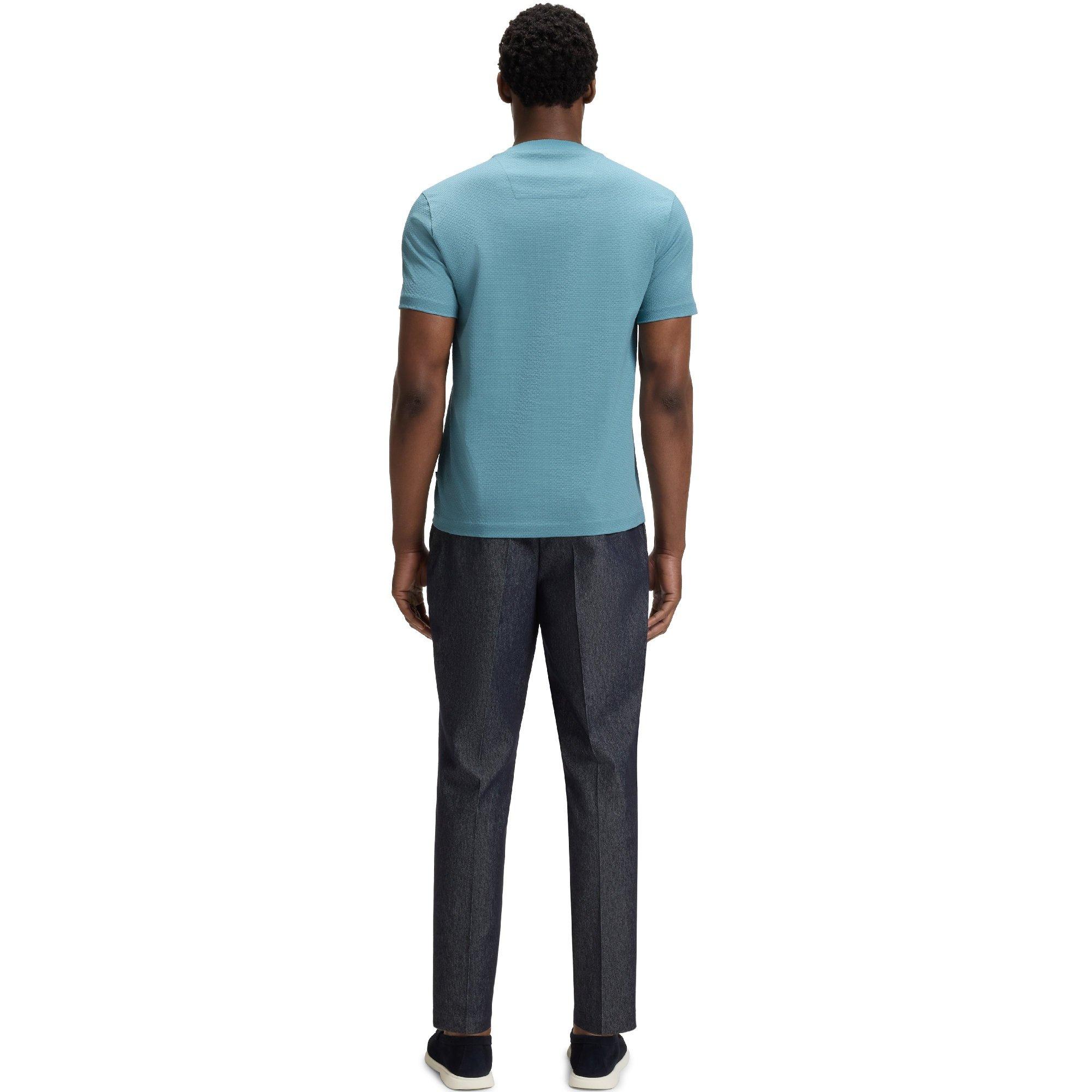 Light/Pstl Blue - Boss - Men's C Thompson Short Sleeve Polo Shirt - 3